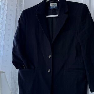 L.L. Bean Women's Navy Blazer